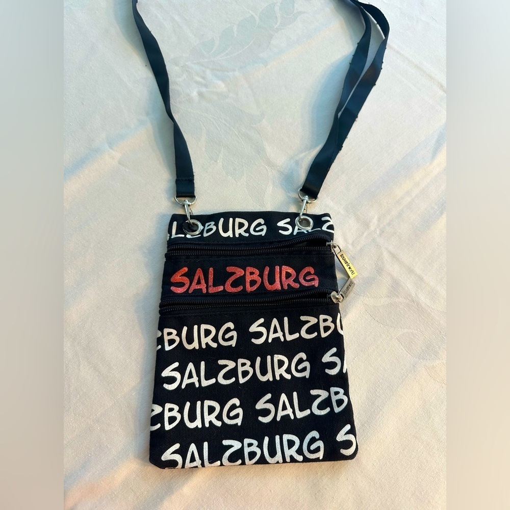 Salzburg Small Crossbody Bag. Adjustable Strap.